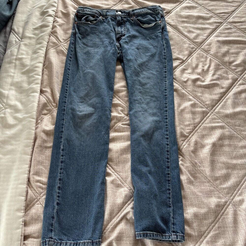 Levi's: 511 Slim Fit Jeans Men's Size 34x32 Medium Wash Denim Pants